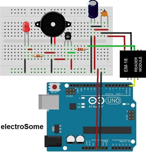 multiple em-18 rfid reader module interfaced with arduino uno|em18 arduino rfid.